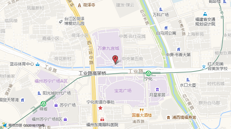 兔子洞美式烤肉 地图预览