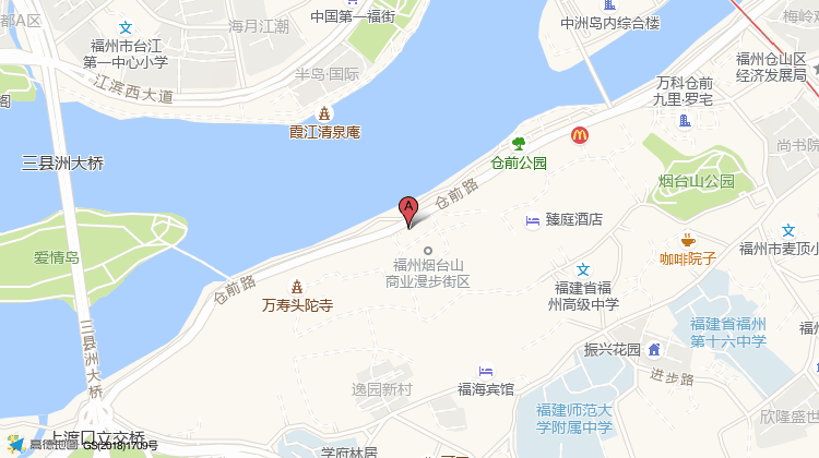 兴仙饭店·闽味海鲜(烟台山店) 地图预览