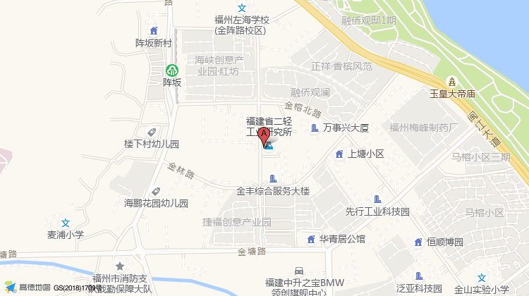 闽清白切鸭粉干(金工路分店) 地图预览