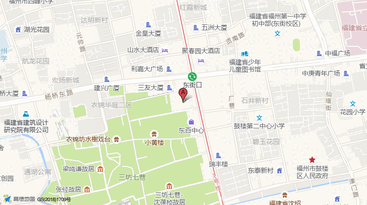 川越泰火锅(东百中心A馆店) 地图预览