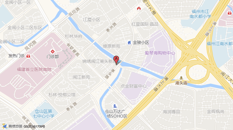 胖娃重庆小面（爱琴海店） 地图预览